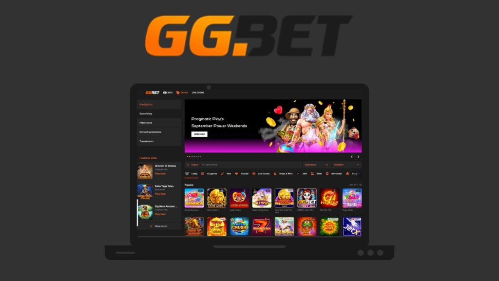 Зеркало сайта онлайн казино GGbet