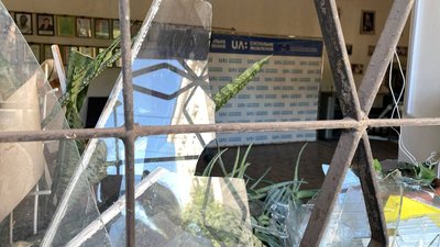 Через удар РФ пошкоджена будівля Суспільного у Кривому Розі